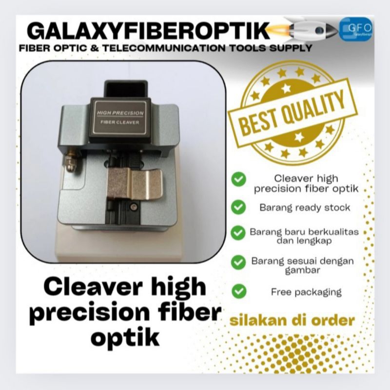 Cleaver high precision fiber optik / cleaver fiber optik