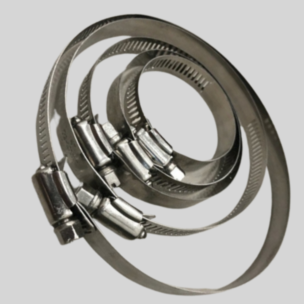 Perbuah Klem Selang 10 inch Hose Clamp 250 mm Galvanis Cincin Penjepit Pengencang Regulator Gas 25 c