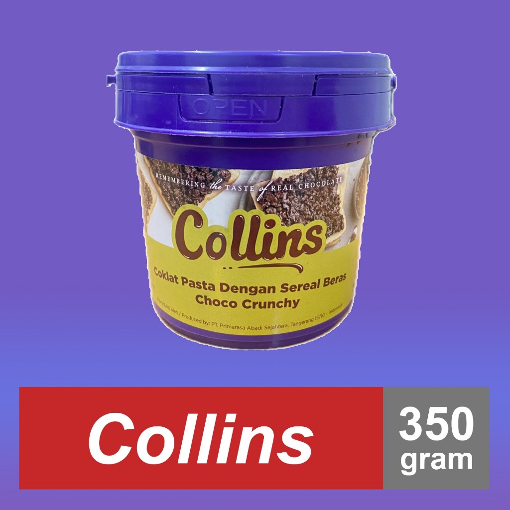 

Collins Pasta ( 350gr ) Dengan Sereal Beras Choco Crunchy Exp September 2026 PROMO HALAL
