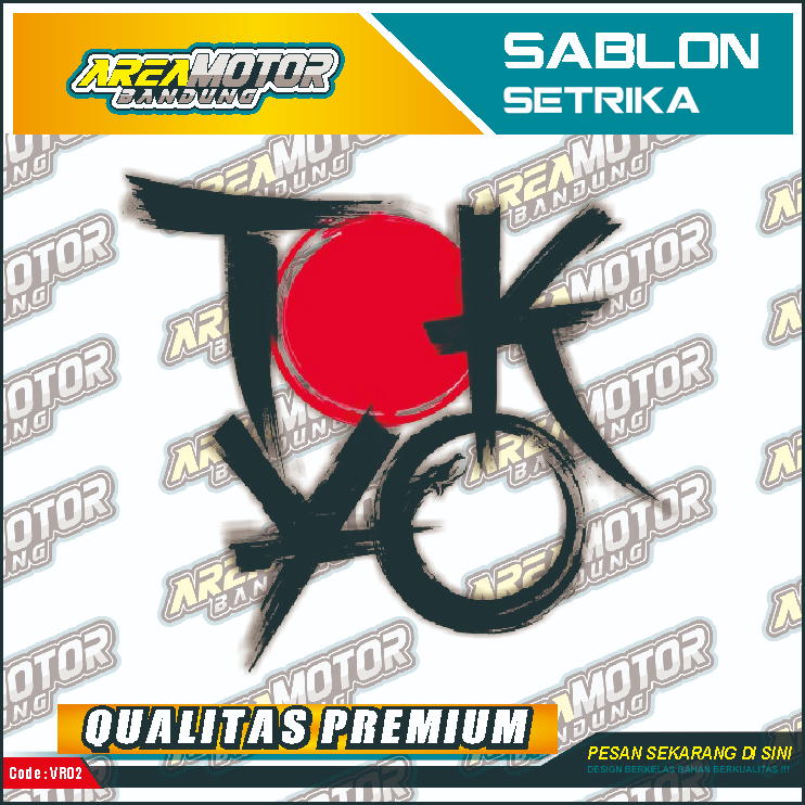 

Print sablon DTF/cetak sablon DTF/sablon setrika siap press 1 sisi KODE B68 Uk A4 / A3