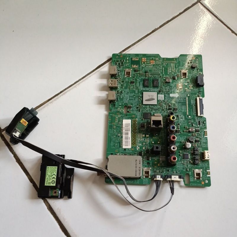 mb mainboard samsung UA49J5250AK 49j5250ak original lengkap modul wifi sensor