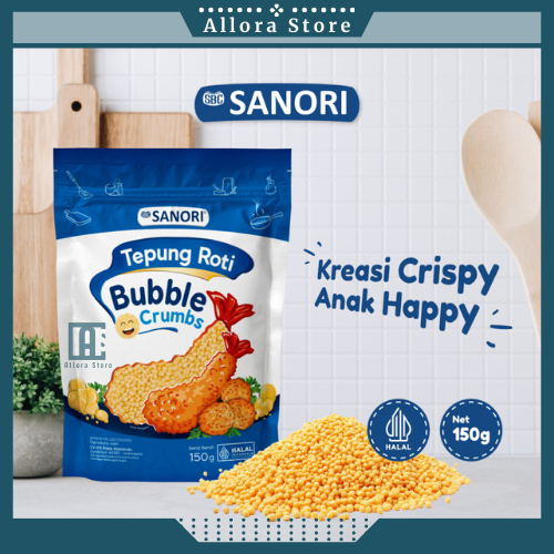 

SBC SANORI TEPUNG ROTI BUBBLE CRUMBS TEPUNG MAKANAN