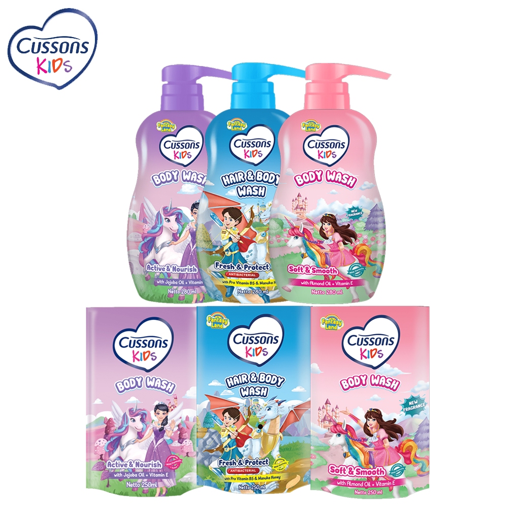 Cussons Kids Body Wash 250ml