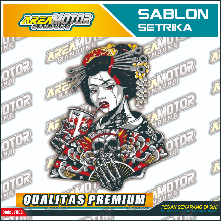 

Print sablon DTF/cetak sablon DTF/sablon setrika siap press 1 sisi KODE C31 Uk A4 / A3