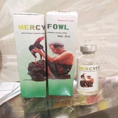 MERCYFOWL OBAT AYAM TARUNG ARATAN LUMPUH sakit tetelo saraf
