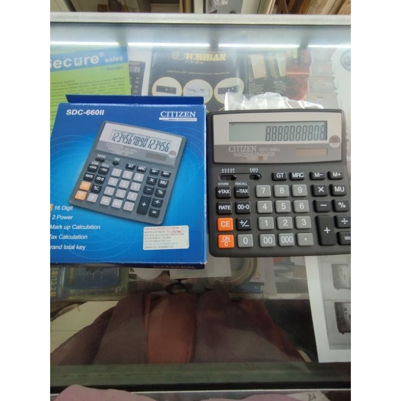 KALKULATOR CITIZEN SDC 660 II/CITIZEN ORI