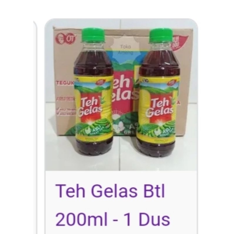 

TEH GELAS BOTOL 200 ML
