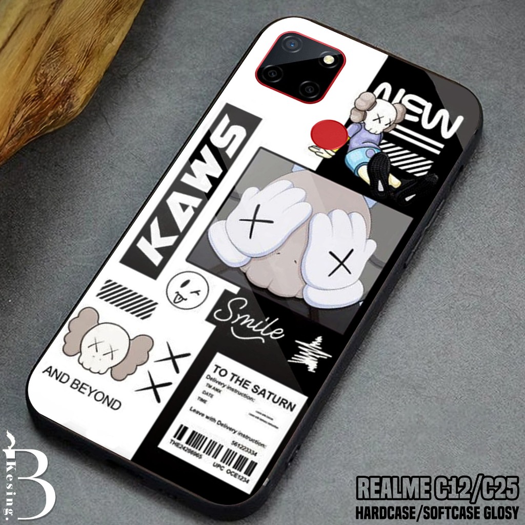 Case Realme C12 / Realme C25 - Casing Hp Realme C25 / Realme C12 Motif AES - Silikon Hp Realme C12 -