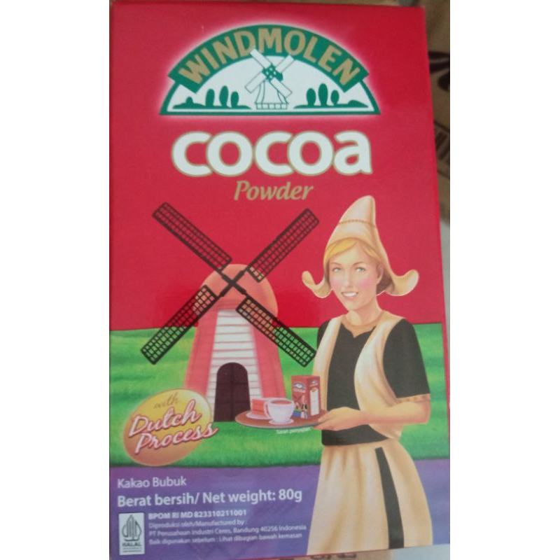 

Cocoa Powder windmolen 80gr/Coklat bubuk windmolen 80gr