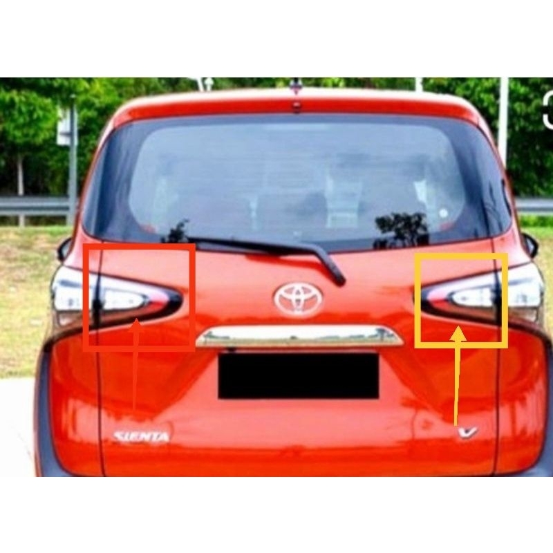 Lampu Bagasi Reflektor Bagasi Toyota Sienta Tipe Q Original