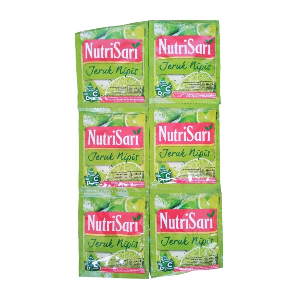 

Nutrisari Jeruk Nipis Renceng [10 sachet x 13gr]