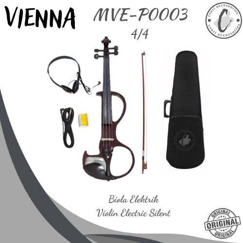 Vienna Biola Elektrik 4/4 Original Violin Electric Silent