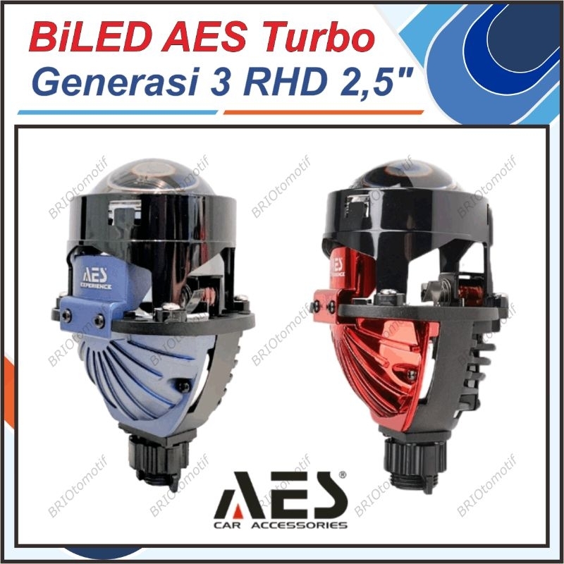 BILED AES TURBO SE SUPER TERANG UPGRADE 60W 2.5 INCH WST GEN 3 PREMIUM QUALITY