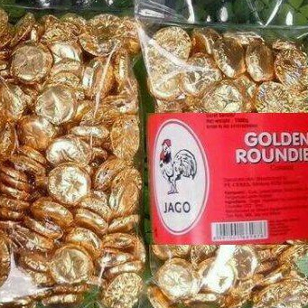 

Coklat Coin Delfi Ayam Jago Koin Roundies 1kg