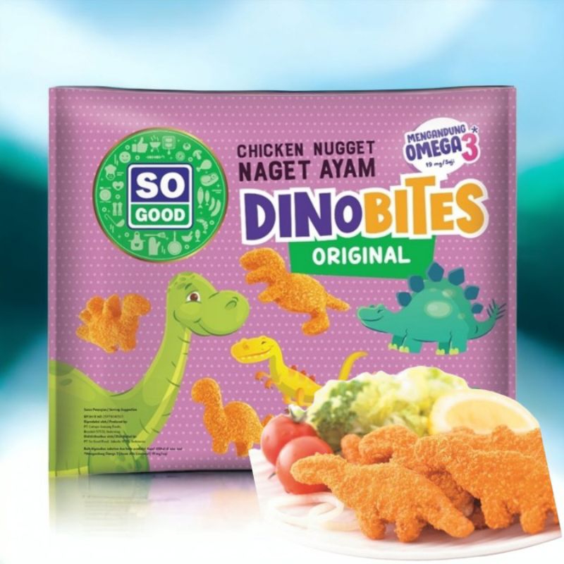 

so good dinobites chicken nugget