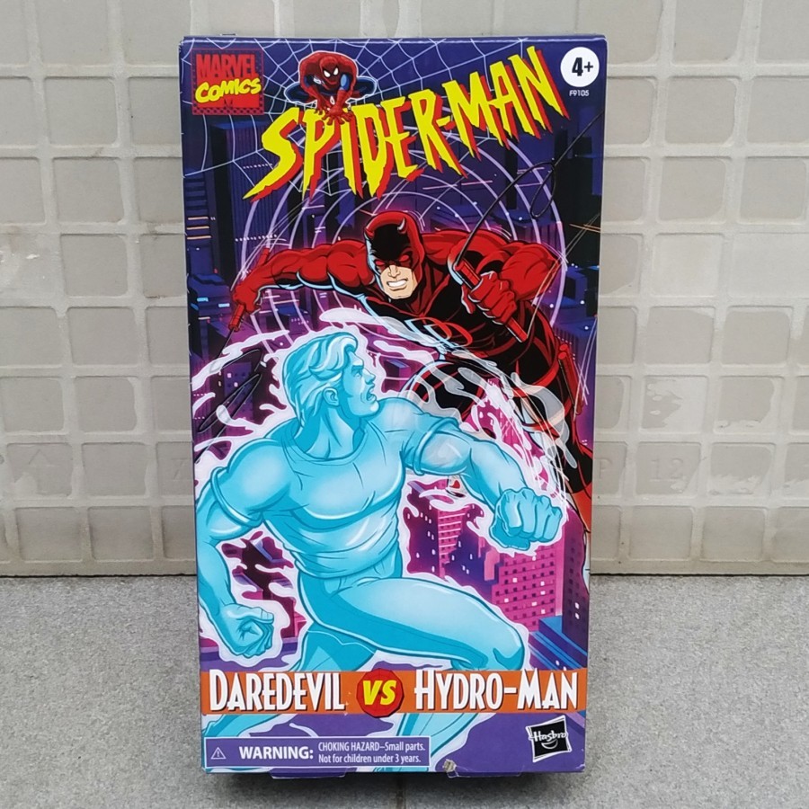 HASBRO MARVEL LEGENDS VHS DAREDEVIL & HYDRO-MAN SPIDERMAN HYDROMAN SPIDER-MAN