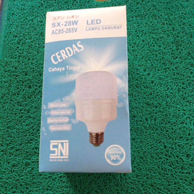 LAMPU EMERGENCY LED CERDAS SX-28W