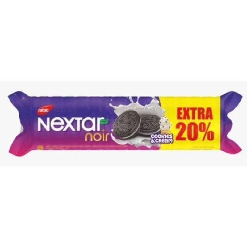 

Biskuit Nextar Noir 135gr / cookies n cream / richocho.