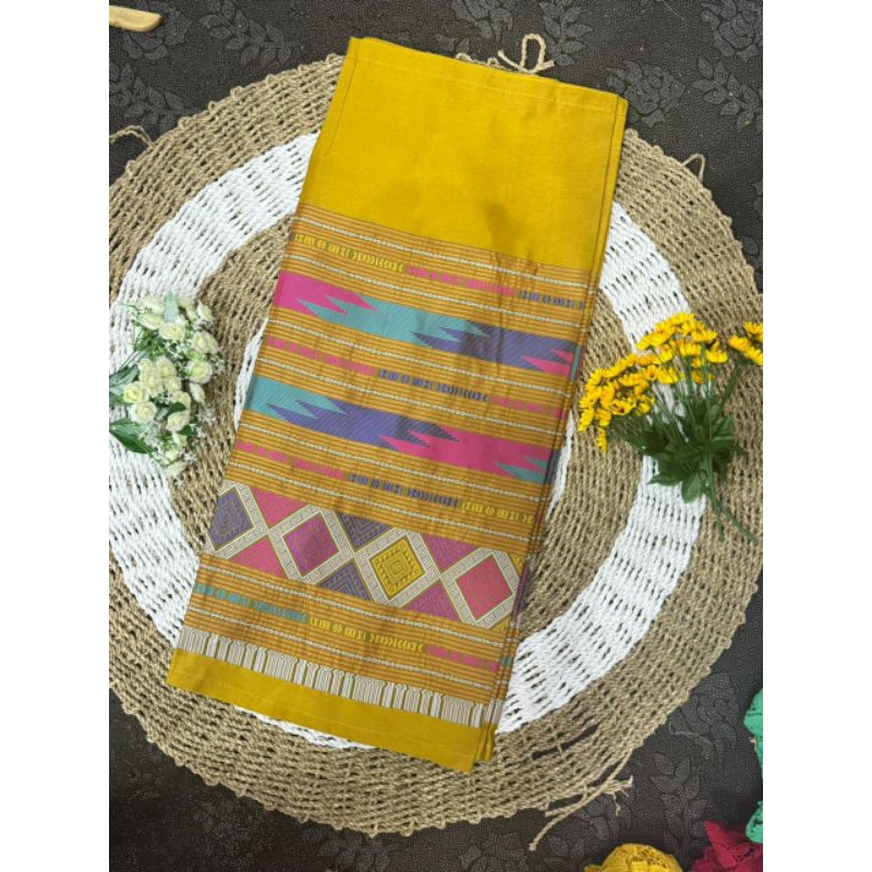 Rok Tenun Lilit Etnik Bangkok Madam Rose Sarung Songket Thailand