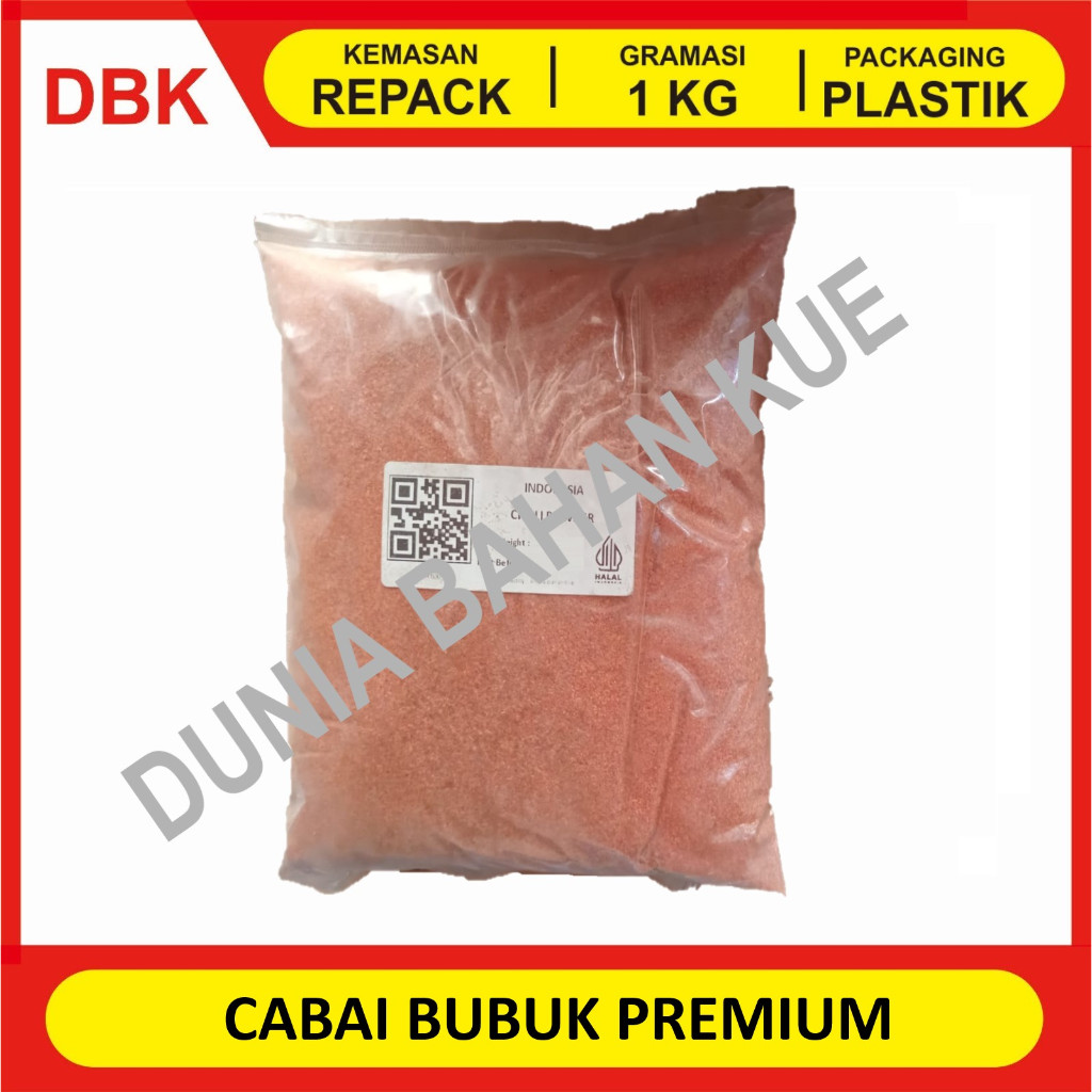 

CHILI POWDER - 1 PACK 1 KG / CABAI BUBUK PREMIUM