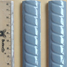 KUKU MACAN / BON-BON / LIS KERAMIK 20CM ABU-ABU / GREY