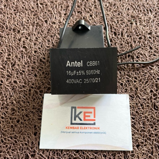 KAPASITOR CBB61 16UF 400V CAPASITOR SEGI KOTAK