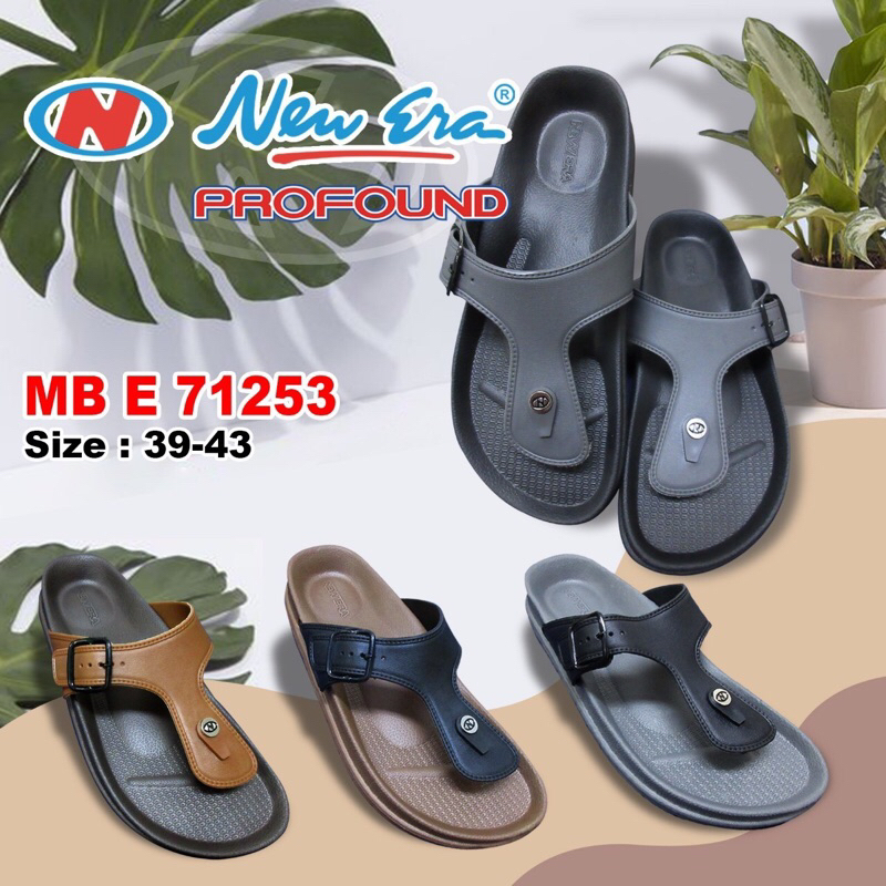 Sendal Japit Karet New Era Original Lokal Sendal Formal