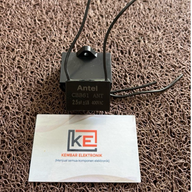 KAPASITOR CBB61 2.5UF 400V CAPASITOR SEGI KOTAK