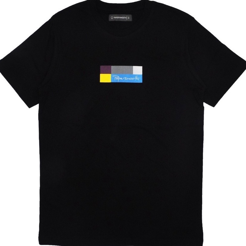 

KODE E27R COD PAPERSMOOTH Tshirt Colour Block Black