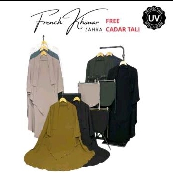 French Khimar FK Zahra Caramel Vintage Khaki Bonavista