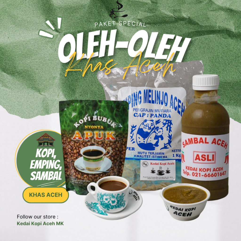 

KKA - Oleh Oleh Khas Aceh - Kedai Kopi Aceh Muara Karang