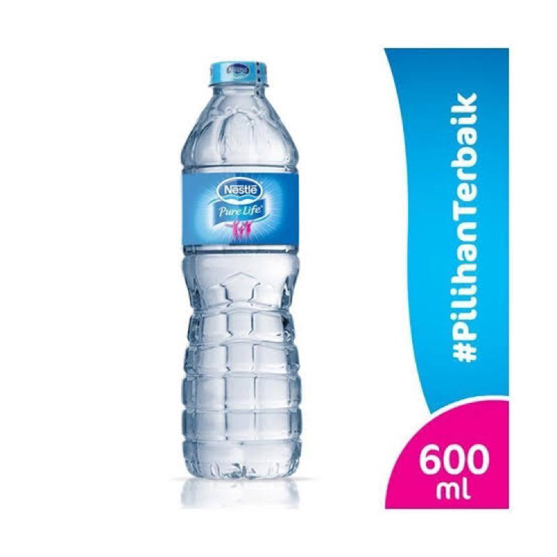 

Air minum nestle pure life 600 ml