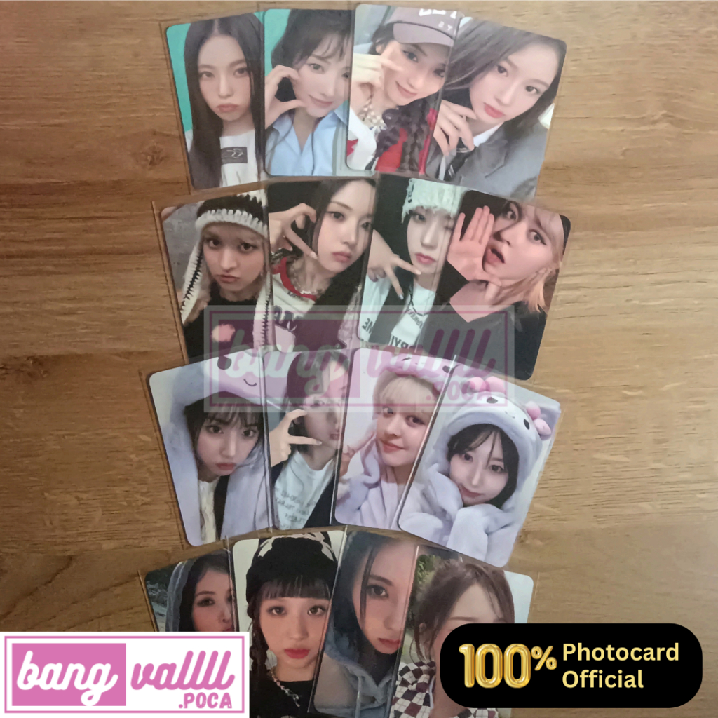 PHOTOCARD PC NMIXX FE:304 BREAK LILY HAEWON SULLYOON BAE JIWOO KYUJIN OFFICIAL