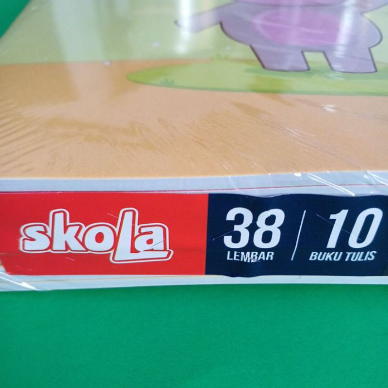 

HJK Buku Tulis SKOLA 38 Lembar Per Pak Isi 10 Buku