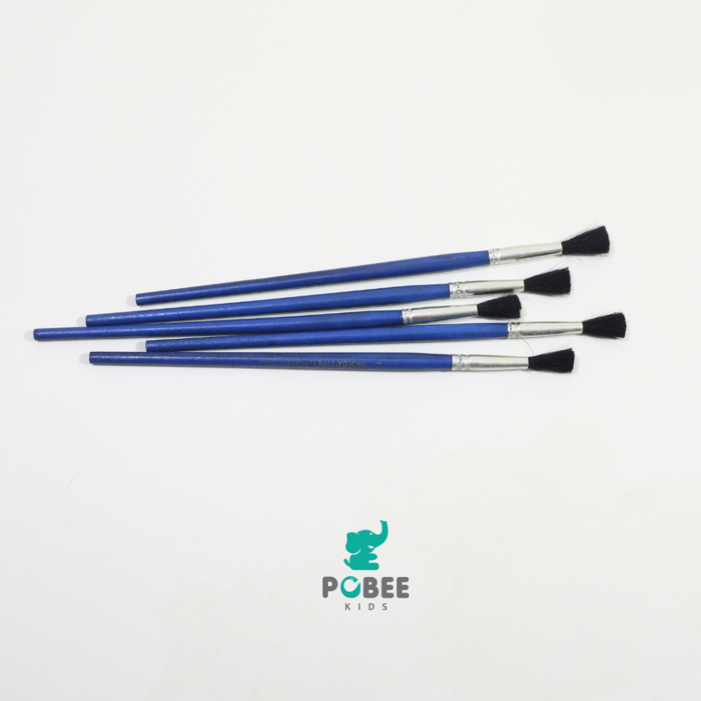 Kuas Lukis Hitam Besar | Alat lukis