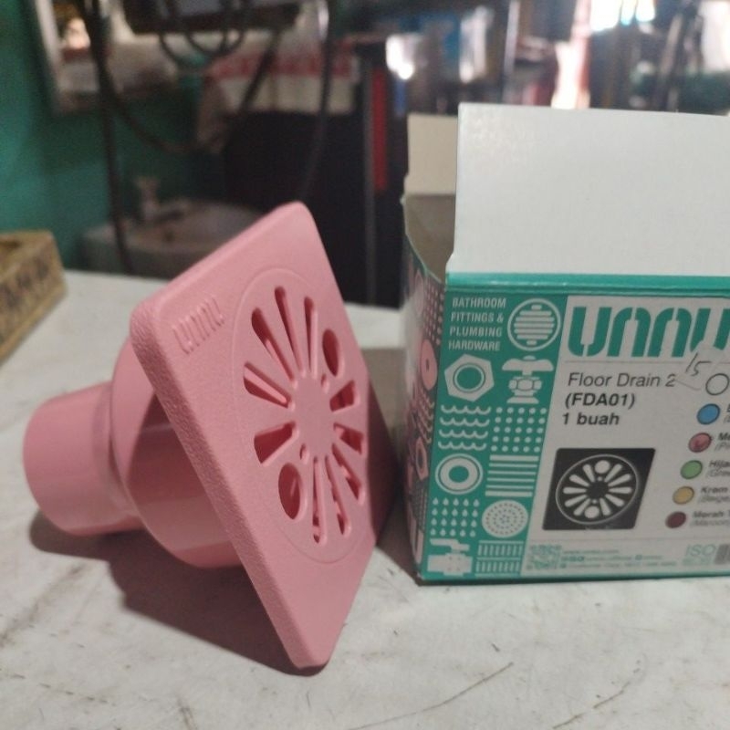 floor drain 2",,warna merah muda