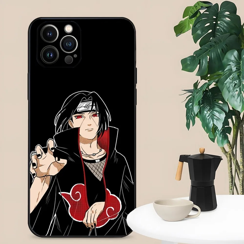 Casing Silikon Itachi Uchiha Ponsel Untuk IPhone 11 12 13 14 15 Pro Max X XS XR XS MAX