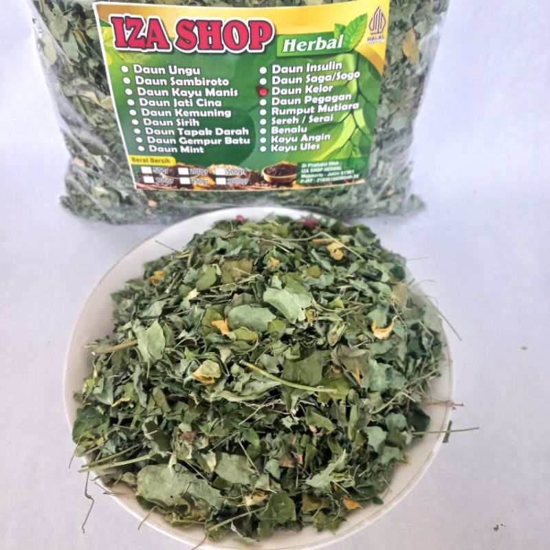 

Daun kelor kering 200gr