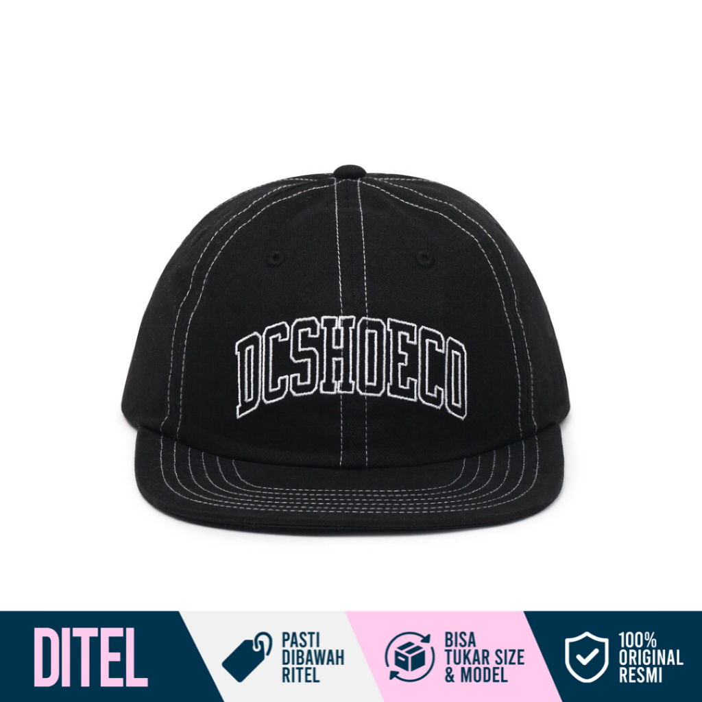 Dc Varsity Snapback Black