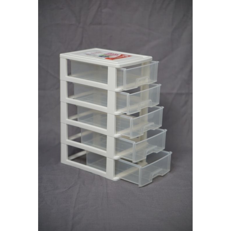 Cabinet MIDI Susun 5 - Laci ATK / Rak Meja Serbaguna
