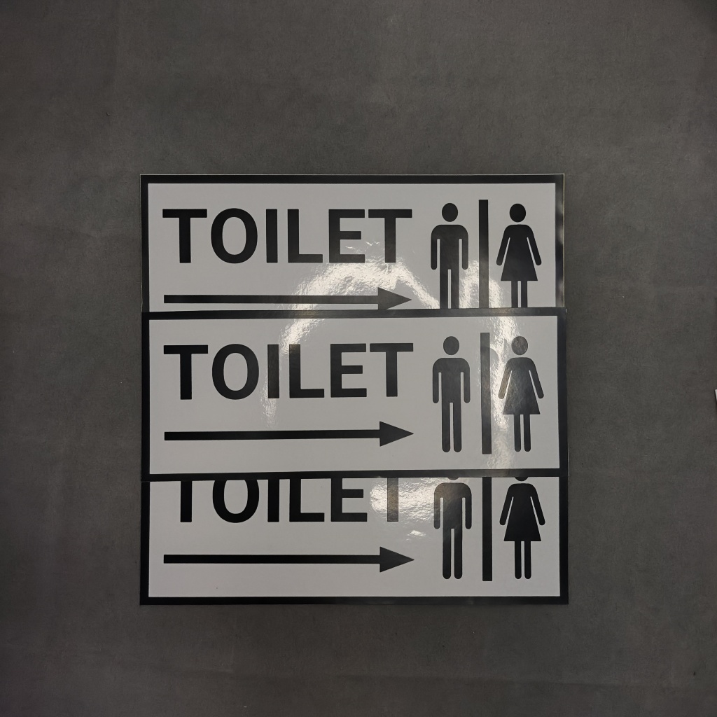 

STIKER TANDA LABEL PENUNJUK TOILET