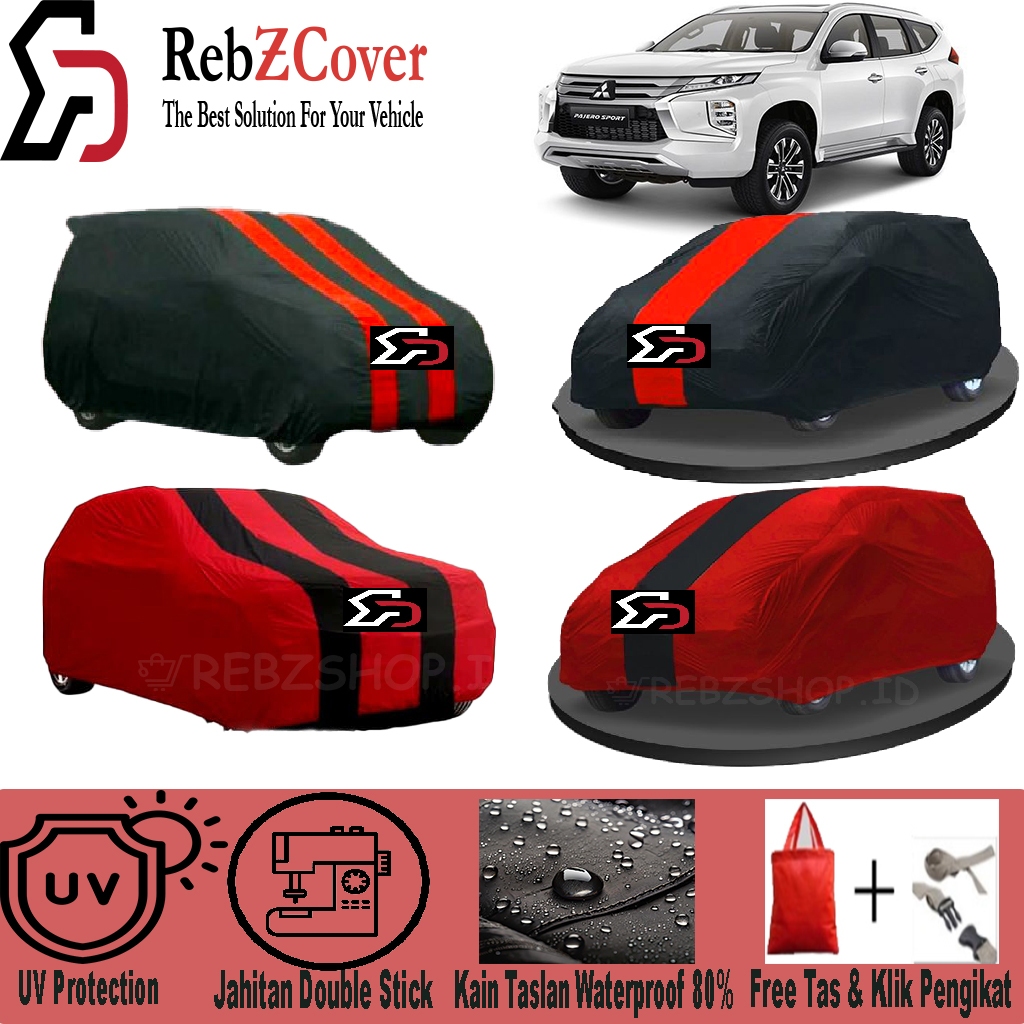 Premium Cover Sarung Mobil Mantel Mobil Mitsubishi Pajero Sport Lama Outdoor Terbaik | High Quality 
