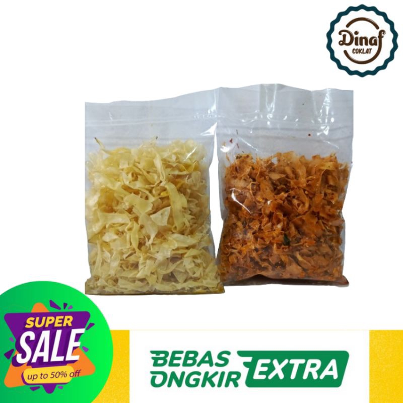 

Keripik Singkong - Kriwil / Keriwil Original Dan Pedas 250 Gr