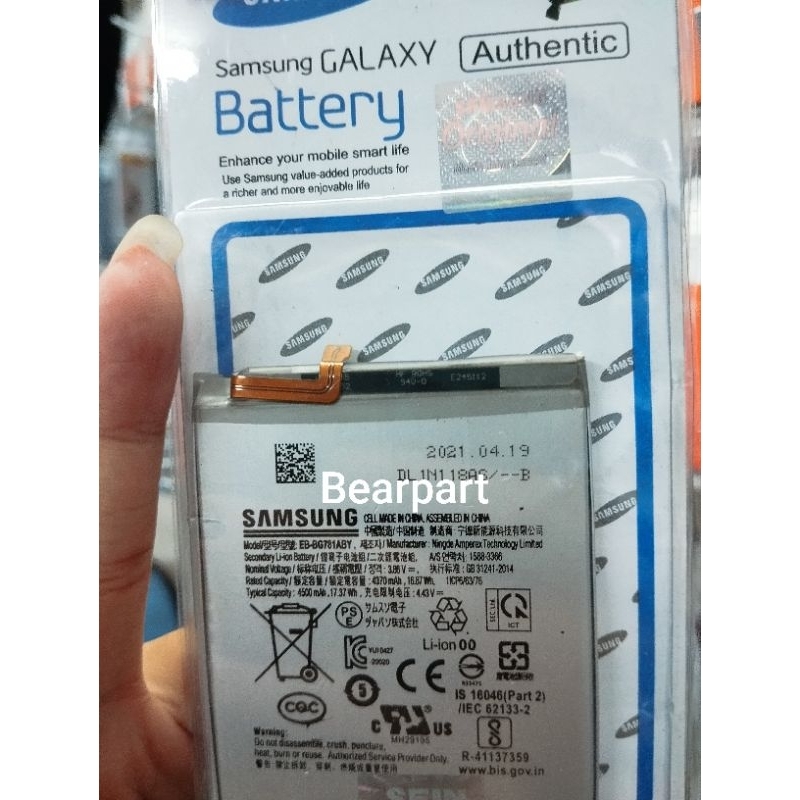 Baterai Battery Batre Samsung Galaxy A52/A52S/S20 EB-BG781ABY ORIGINAL