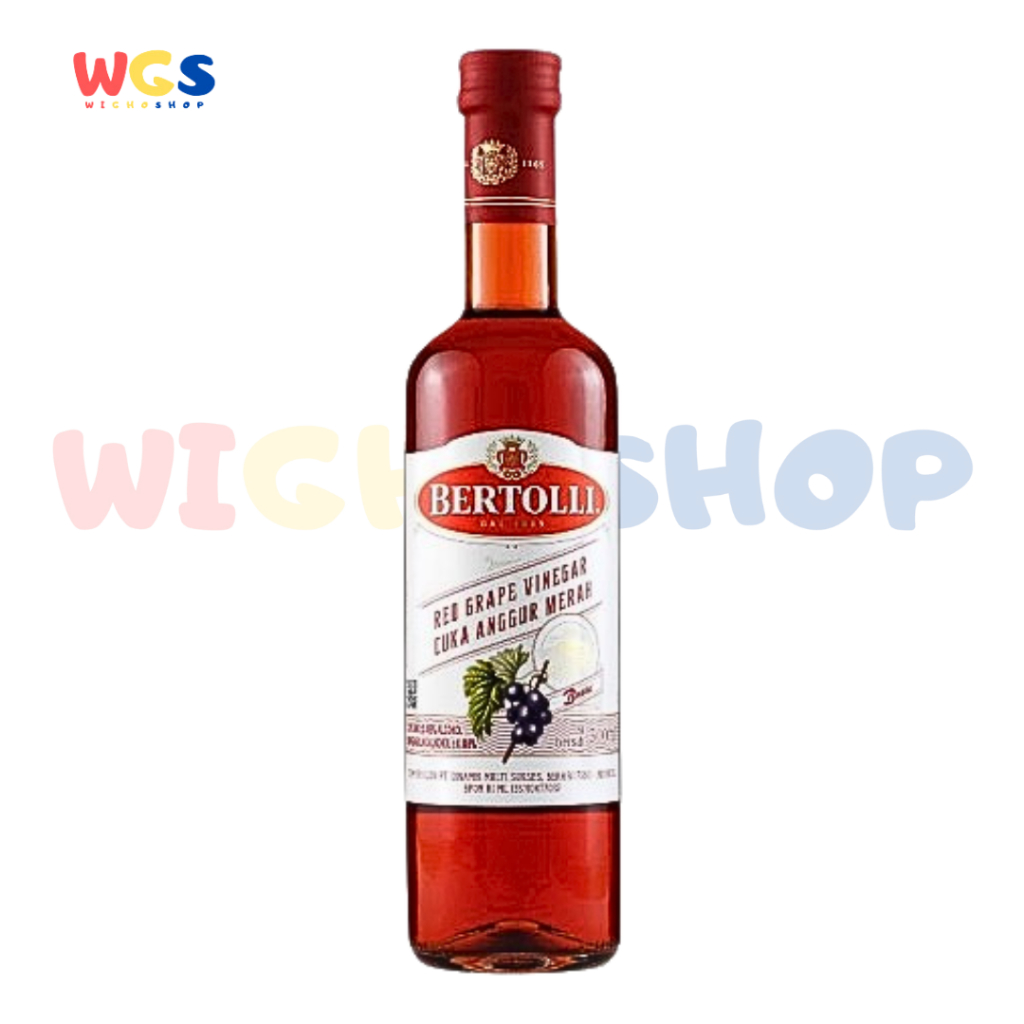 

Bertolli Red Grape Vinegar 500 ml - Cuka Anggur Merah