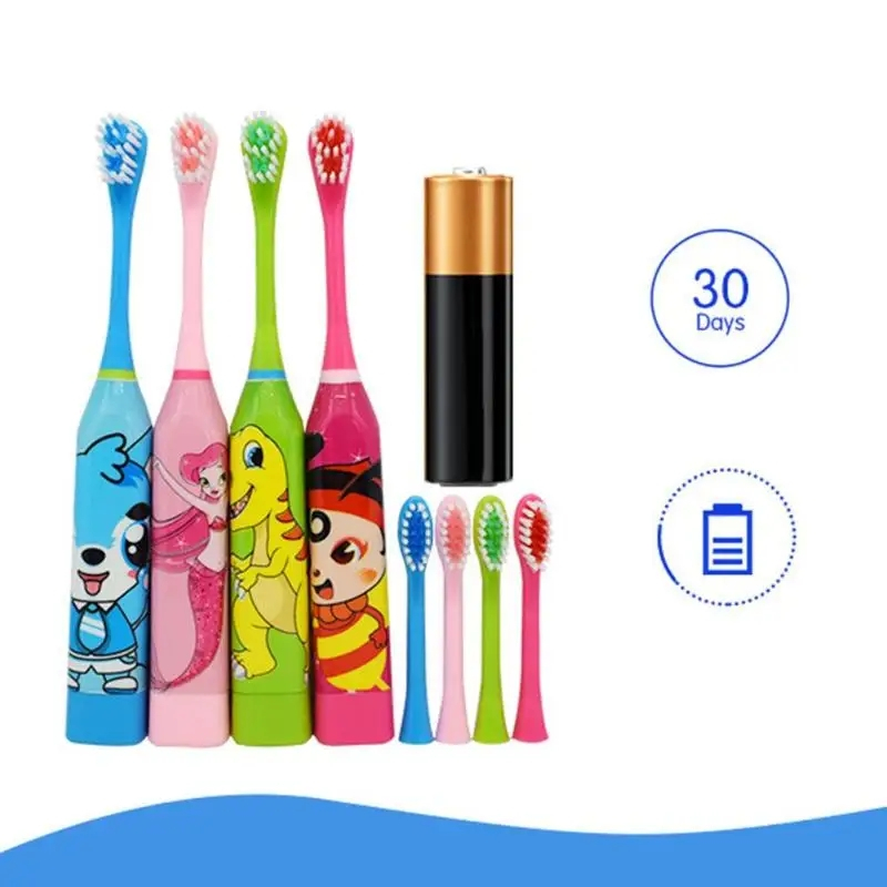 Sikat gigi anak elektrik karakter Electric Toothbrush cartoon 1336