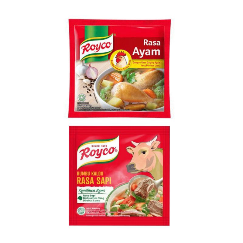 

ROYKO AYAM DAN SAPI SACHET 8 GRAM