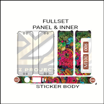 

Pullset Seratus Stiker dan Acrylik Transfran