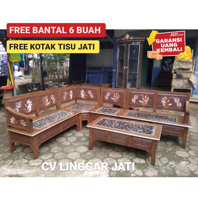 Kursi Sudut Ruang Tamu Modern