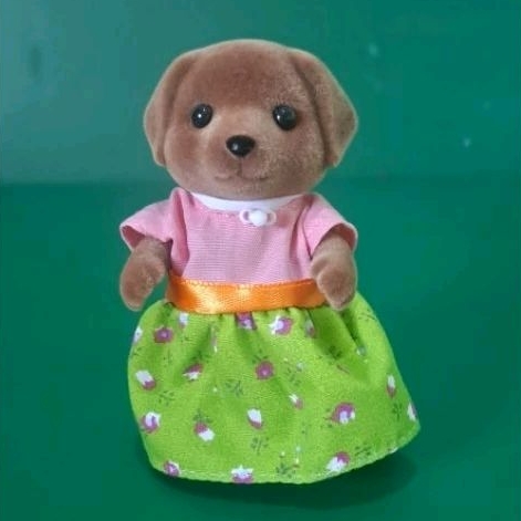 Sylvanian Families Chocolate Labrador Mother: Mama Labrador Coklat (NEW)